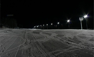 noční lyžování